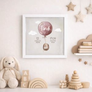 Sünis névre szóló kép babáknak, babaposzter