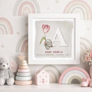 Virágos emlékőrző babáknak