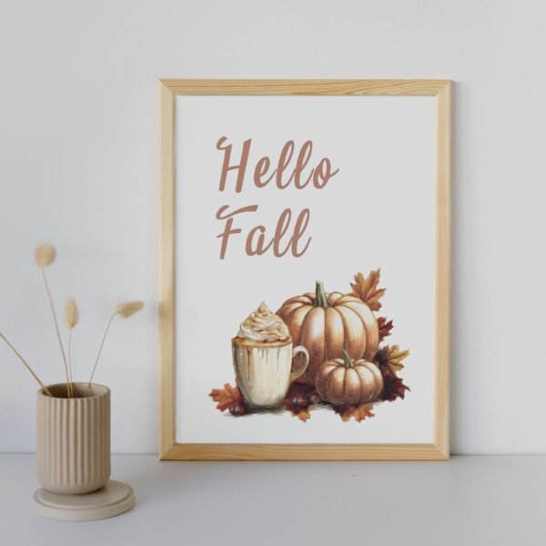 Őszi pumpkin falikép - Image 3