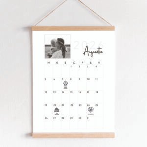 Egyedi naptár – saját dátumokkal és fényképekkel