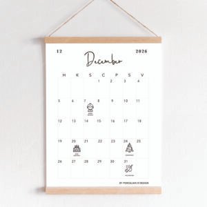 Egyedi személyre szabható naptár, megadható saját dátumokkal