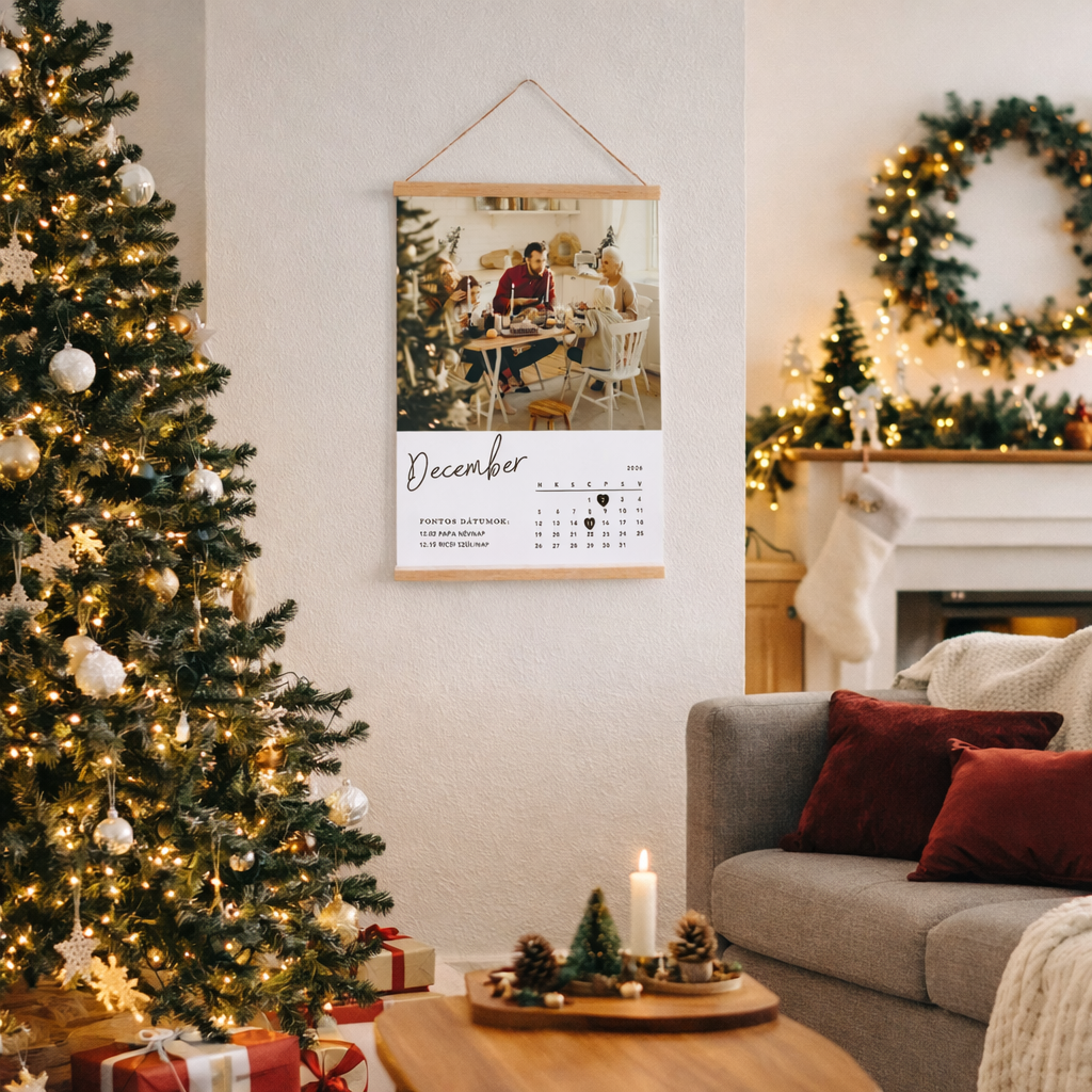 Személyre szabható fotós naptár – saját dátumokkal és képekkel - Image 6